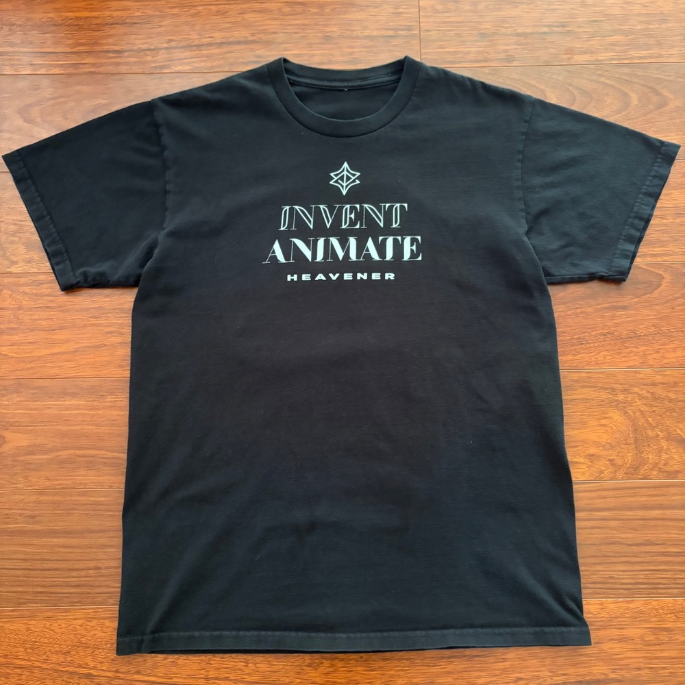 Invent Animate Mens Heavener Immolation of Night Band T-Shirt S Black Metalcore